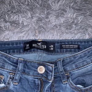 Hollister High-rise skinny jeans